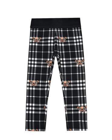Леггинсы в клетку с декором Мишки Burberry детские 15499₽
