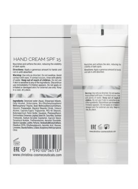 Illustrious Hand Cream SPF15 - Защитный крем для рук SPF15 75 мл фото 2 2190₽