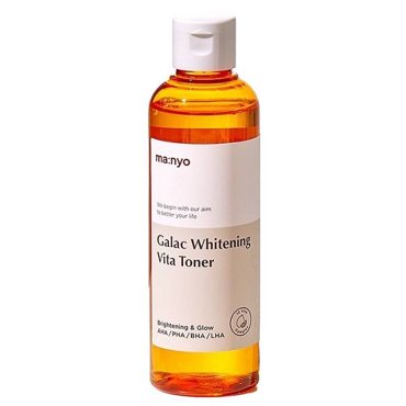 Manyo Мультивитаминный тонер с кислотами для тусклой кожи лица Galac Whitening Vita Toner 210 мл Manyo Galactomy 1971₽