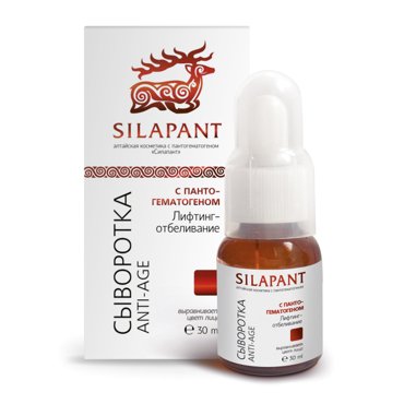 Silapant Сыворотка лифтинг-отбеливание Anti-Age 30 мл Silapant Косметика с пантогематогеном 474₽