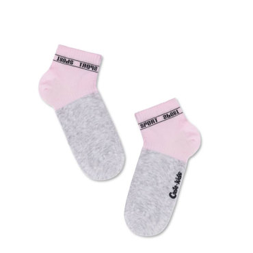 Носки детские CONTE KIDS CK ACTIVE светло-розовый-серый 33-35 49₽