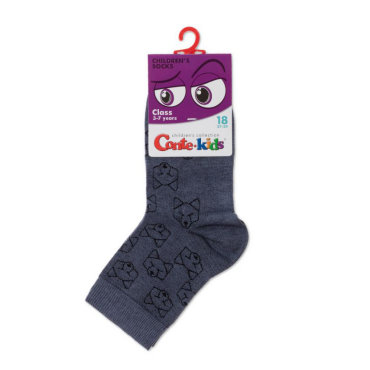 Носки детские CONTE KIDS CK CLASS джинс 30-32 49₽