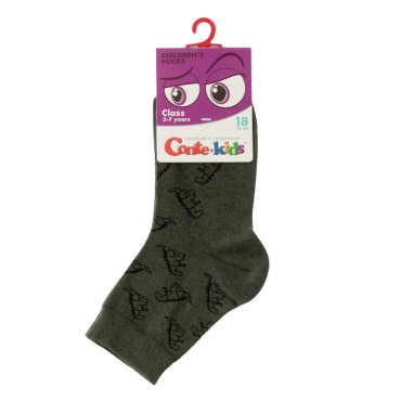 Носки детские CONTE KIDS CK CLASS хаки 33-35 49₽