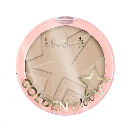 Пудра для лица компактная LOVELY GOLDEN GLOW NEW EDITION тон 2 299₽