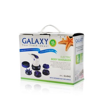 Массажер для тела Galaxy GL 4942 3 скорости 5 насадок фото 2 999₽