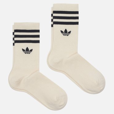 Комплект носков adidas Originals 2-Pack Non-Dye Crew цвет бежевый размер 37-39 EU 1190₽