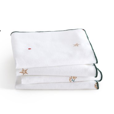 Комплект из 4 столовых полотенец LaRedoute 1153₽