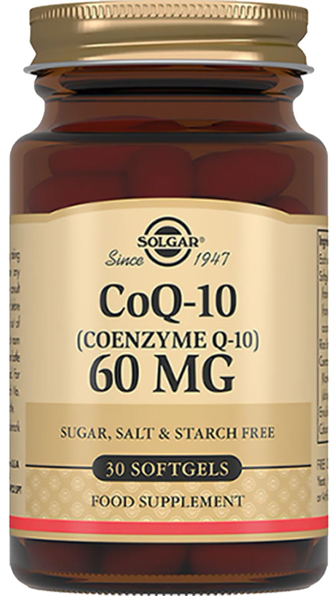 Коэнзим Q-10 60 мг 30 капсул Solgar 1850₽