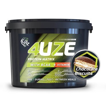 Мультикомпонентный протеин Фьюз 47 BCAA вкус Шоколадное печенье 3 кг Fuze 2339₽