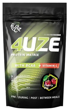 Мультикомпонентный протеин Фьюз 47 BCAA вкус Вишневый пирог 750 г Fuze 719₽