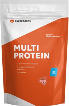 Мультикомпонентный протеин Сливочная карамель 1 кг PureProtein 1599₽