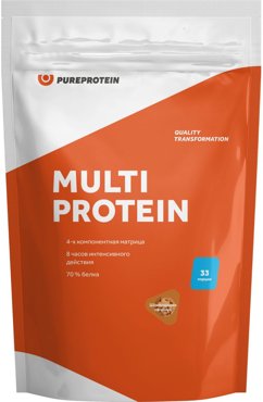 Мультикомпонентный протеин вкус Шоколадное печенье 1 кг PureProtein 1599₽