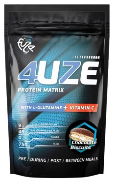 Протеин Фьюз 47 глютамин вкус Шоколадное печенье 750 г Fuze 671₽