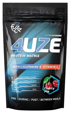 Протеин Фьюз 47 глютамин вкус Вишневый пирог 750 г Fuze 710₽