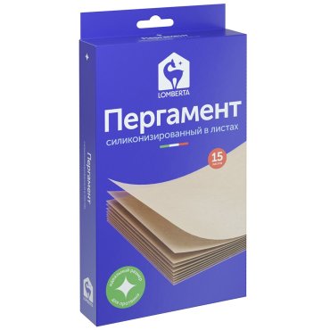 Пергамент для выпечки 42х38 см 15 листов Ломберта 720669 171₽
