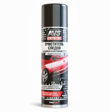 Очиститель от следов насекомых и битумных пятен аэрозольный 335 мл AVS AVK-027 A78068S 153₽