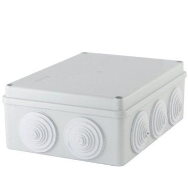 Коробка распаячная открытая 190х140х70 мм TDM Electric с крышкой 10 гермовводов IP55 SQ1401-1244 342₽