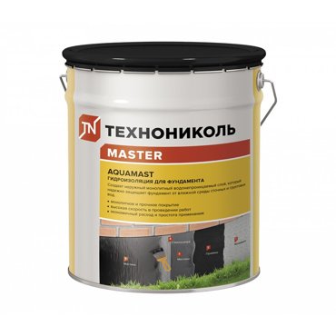 Мастика Технониколь Aquamast битумная 18 кг 420915 3690₽