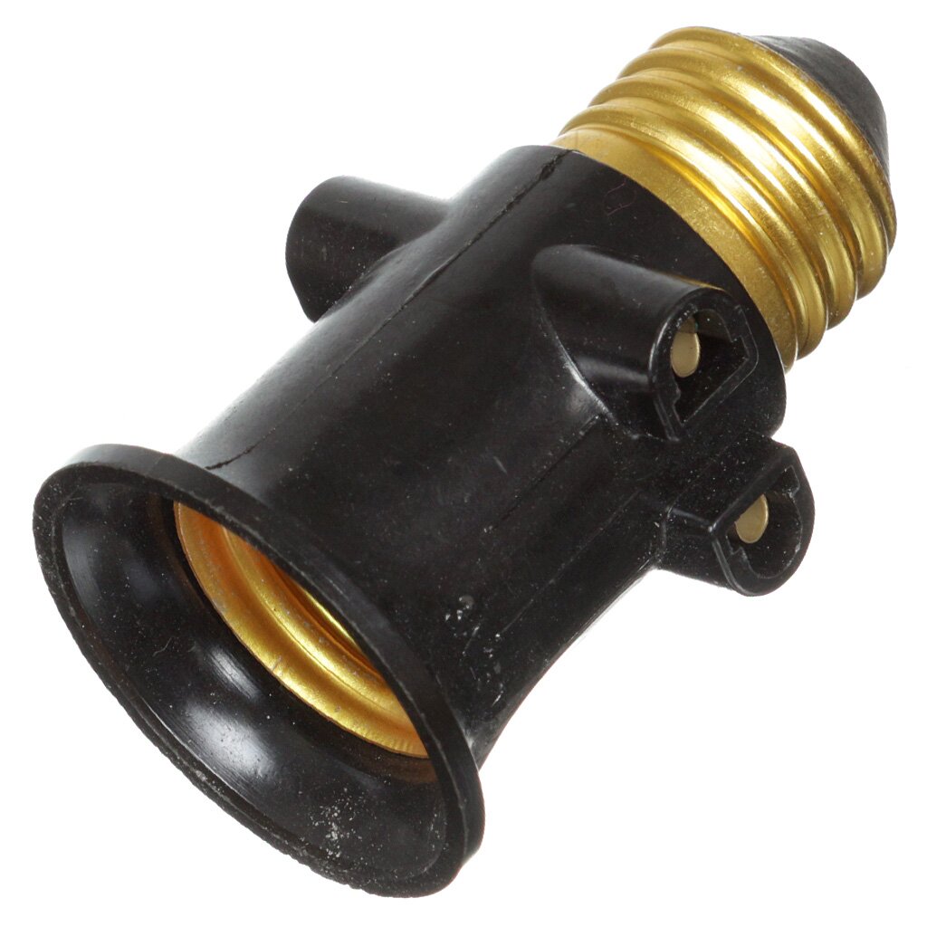 Патрон-розетка E27 TDM Electric карболит черный SQ0335-0022 46₽