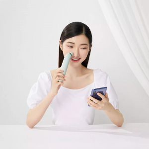 Аппарат вакуумной очистки пор лица Xiaomi Pinjing Visual Blackhead Absorber Green фото 2 2990₽