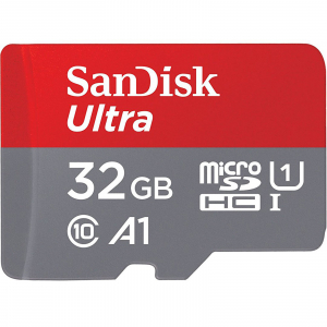 Карта памяти MicroSD SanDisk Ultra 32GB UHS Class 10 SDSQUA4-032G-GN6MN 500₽