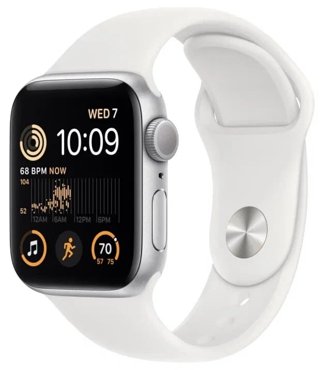 Умные часы Apple Watch Series SE Gen 2 44 мм Aluminium Case SHN silver 22990₽