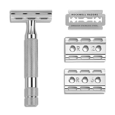 Т-образная бритва Rockwell Razors 6C белый хром 11430₽
