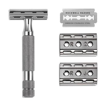 Т-образная бритва Rockwell Razors 6C темный хром 11430₽