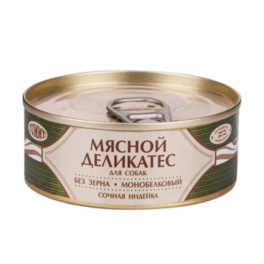 Yummy Влажный корм консервы для собак Мясной Деликатес с натуральной индейкой в желе 100 гр 115₽