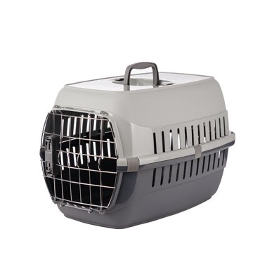 Moderna Переноска Dark Grey для кошек и собак мелкого размера 56х37х35 см с металлической дверью и замком 3999₽