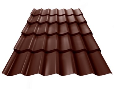 Металлочерепица Classic Гладкий полиэстер RAL 8017 12001180045 834₽