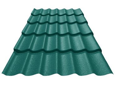 Металлочерепица Classic Стальной бархат RAL 6005 2250118005 2067₽