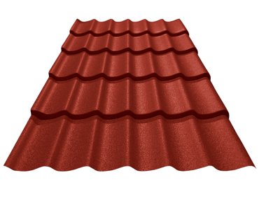 Металлочерепица Classic Текстурированный полиэстер RAL 3009 850118005 755₽