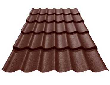 Металлочерепица Classic Текстурированный полиэстер RAL 8017 2250118005 2067₽