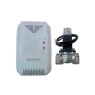 Газовый сигнализатор SAYANY CGA в комплекте с газовым клапаном ду-20 2530₽