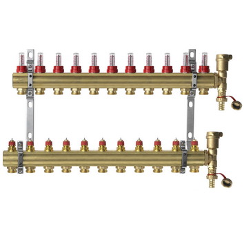 Комплект коллекторов Danfoss FHF-11F set 11 контуров 43954₽