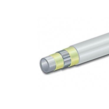 Труба Uponor MLC 40x40 белая отрезок 5м 565₽