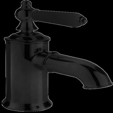 Смеситель Bravat Art Black F175109BM для раковины черный 9152₽