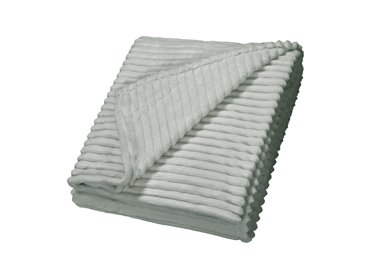 Орматек Плед Soft Stripe Велсофт Серый агат 150x200 2240₽