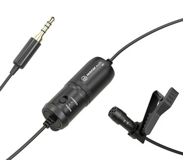 Микрофон Mirfak MC1 петличный 35 мм TRS TRRS 1250₽