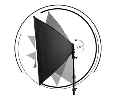 Комплект постоянного света Raylab RL-LED90 3х30 Вт светодиодный 5600К фото 3 11990₽