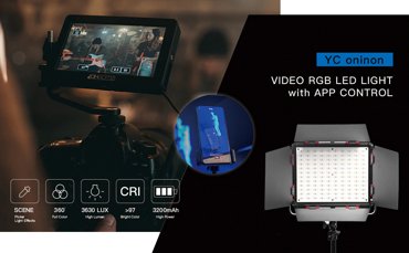 Осветитель YC Onion TOAST RGB basic TOAST Video Light basic 17990₽
