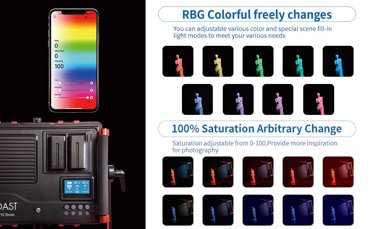 Осветитель YC Onion TOAST RGB pro TOAST Video Light pro фото 2 24990₽