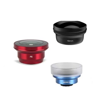 Набор Sirui 3 объектива 18мм wideangle v2 Macro Fisheye Цветной WFM-01KRBMSC-06 12990₽