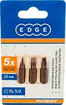 Бита Patriot EDGE SL 50мм длина 25 мм 3шт в блистере 63₽