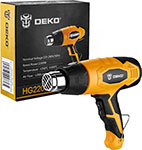 Фен технический Deko HG2200W черно-желтый 1499₽