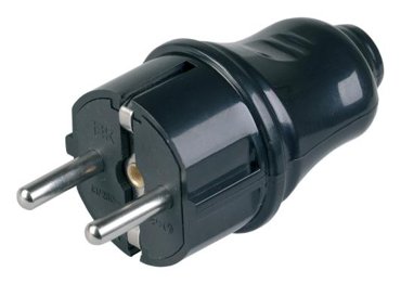 Iek EVP10-16-01-K02 ВПп10-02-Ст Вилка разборная прямая с зк 16А черная 110₽