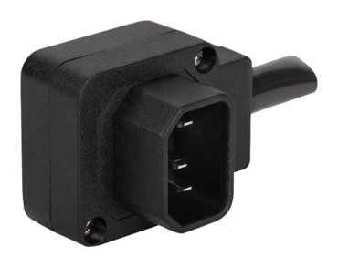 Вилка Lanmaster LAN-IEC-320-C1490 угловая 275₽