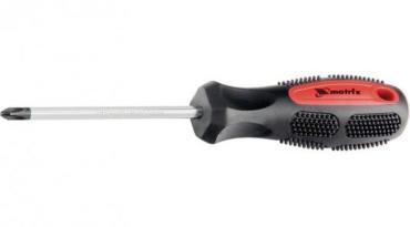 Отвертка Anti-Slip Ph2 х 38 мм CrV двухкомп рукоятка Matrix 107₽
