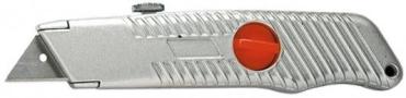 Нож MATRIX 78964 18мм выдвижное трапециевидное лезвие металлический корпус 428₽